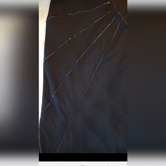 XL Nicole Bakti maxi skirt rhinestone detail, party night - Picture 15 of 16